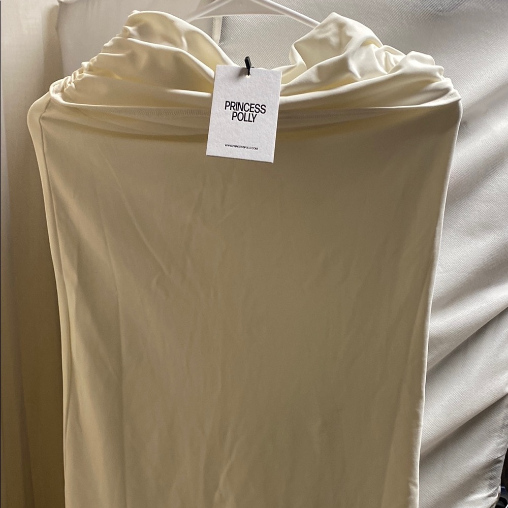 New Princess Polly Set Cream Bustier Camisole - Picture 4 of 5
